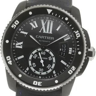 Cartier Calibre de Cartier WSCA0006 43mm Stainless steel Black