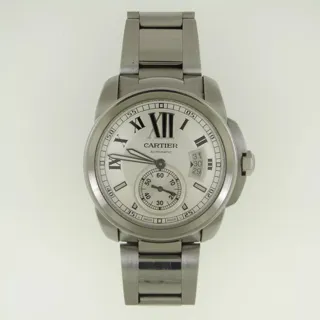 Cartier Calibre de Cartier 42mm Stainless steel Silver