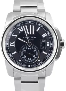 Cartier Calibre de Cartier 42mm Stainless steel Black