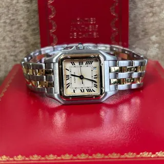 Cartier Panthère 183949 27mm Yellow gold and Stainless steel Champagne