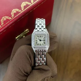 Cartier Panthère 2363 17mm White gold White