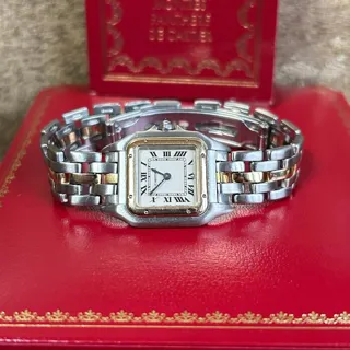 Cartier Panthère 166921-CM9-DC708 22mm Yellow gold and Stainless steel Silver