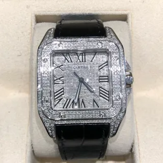 Cartier Santos de Cartier W20073X8 Stainless steel Silver