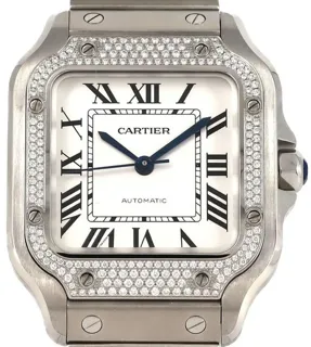 Cartier Santos de Cartier W4SA0005 Stainless steel Silver