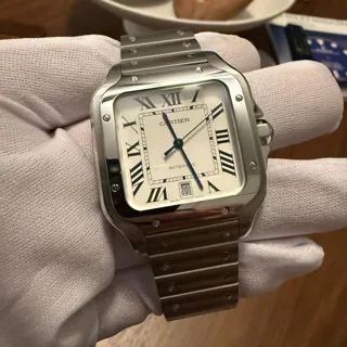 Cartier Santos de Cartier WSSA0018 40mm Stainless steel Silver