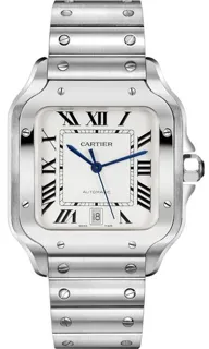 Cartier Santos de Cartier WSSA0018 40mm Stainless steel Silver