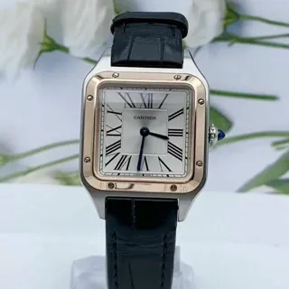 Cartier Santos Dumont W2SA0012 38mm Stainless steel Silver