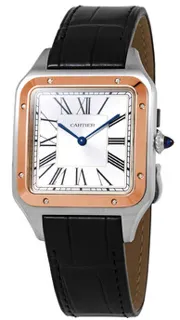 Cartier Santos Dumont W2SA0017 34mm Stainless steel Silver