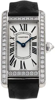 Cartier Tank Américaine WB706631 White gold Silver