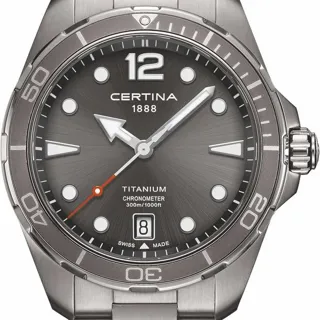 Certina DS Action C032.451.44.087.00 43mm Titanium Gray