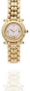 Chopard Happy Sport 27/6149 26mm Yellow gold White