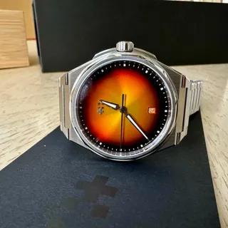 Christopher Ward VULCAN XII ( 40mm Stainless steel Orange