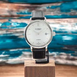 Christopher Ward C5-39-A-SWK 39mm Stainless steel White