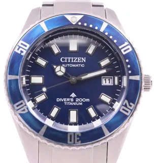 Citizen Promaster NB6021-68L NB6021-68L 40mm Titanium Blue