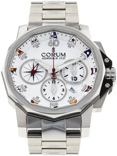 Corum Challenge 44 01.0007 Stainless steel White