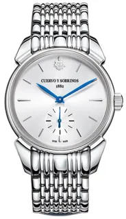 Cuervo y Sobrinos Historiador 3102B.1ASA 40mm Stainless steel Silver