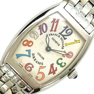 Franck Muller Color Dreams 175QZ 28.5mm Stainless steel Silver