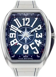 Franck Muller Vanguard V45 SC DT AC BL Stainless steel Blue