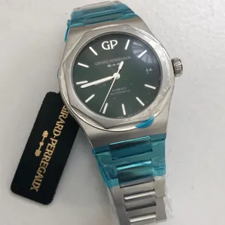 Girard-Perregaux Laureato 81010-11-433-11A 42mm Stainless steel Green