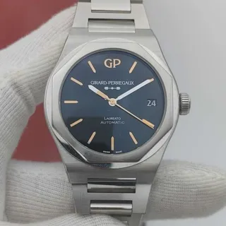 Girard-Perregaux Laureato 81010-11-635-11A 42mm Stainless steel Black