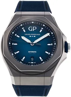 Girard-Perregaux Laureato 81070-21-002-FB6A | Titanium