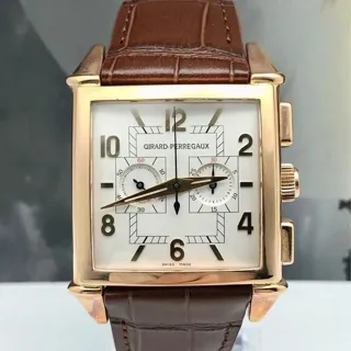 Girard-Perregaux Vintage 1945 25820 Rose gold Silver