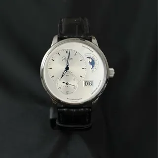 Glashütte PanoMaticLunar 1-90-02-42-32-05 40mm Stainless steel Silver