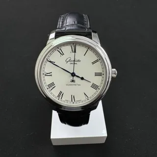 Glashütte Senator Automatic 1-39-59-01-02-04 40mm Stainless steel Silver