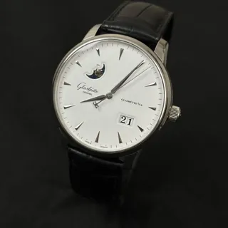 Glashütte Senator Excellence 1-36-04-05-02-31 42mm Stainless steel White