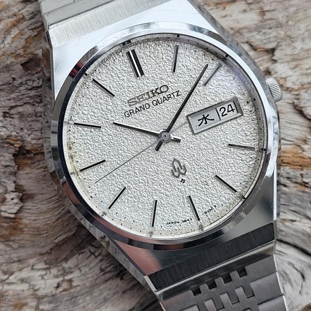 Grand Seiko QUARTZ 4843-8050 SEPTEMBER 1976 VINTAGE JDM KANJI