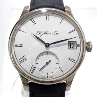 H. Moser & Cie. Venturer 2100-0200 41.5mm White gold White