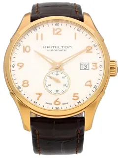 Hamilton Jazzmaster Maestro H425750 40mm Gold-plated Gray