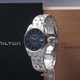 Hamilton Jazzmaster Viewmatic H325151 41mm Stainless steel Blue