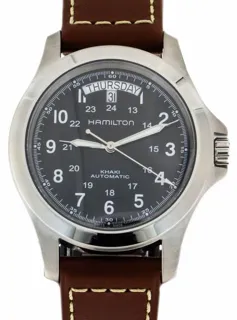 Hamilton Khaki Field H64455533 40mm Stainless steel Black