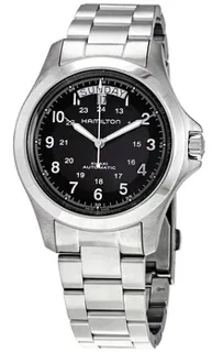 Hamilton Khaki Field King H64455133 Stainless steel Black