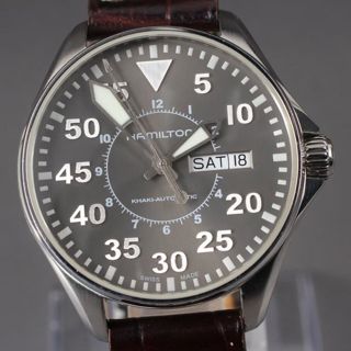 Hamilton Khaki 腕時計 Hamilton Khaki Pilot H644250 () Stainless steel Gray Japan