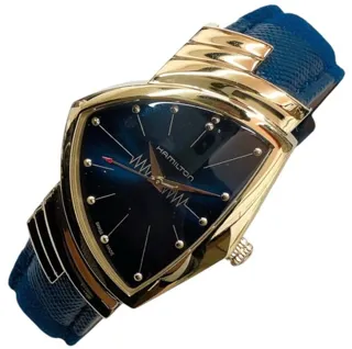 Hamilton Ventura H24301941 32mm Stainless steel Blue