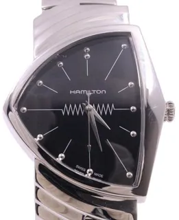 Hamilton Ventura H24411232 H24411232 32mm Stainless steel Black