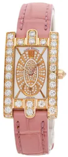 Harry Winston Avenue 310LQR AVEQHM21RR112 21mm Rose gold White