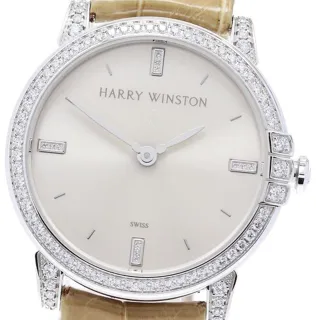 Harry Winston Midnight 450/LQ32W 32mm White gold Silver