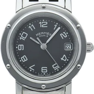 Hermès Clipper CL4.210 24mm Stainless steel Gray