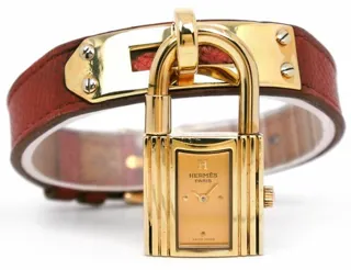 Hermès Kelly 20mm Yellow gold Golden