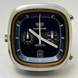 Heuer 110.113 42mm Stainless steel Blue