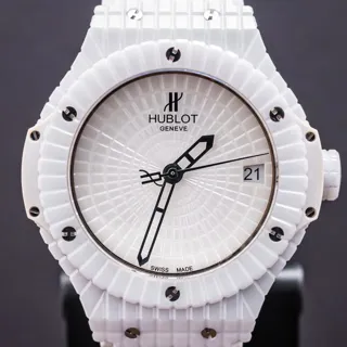 Hublot Big Bang Caviar 346.HX.2800.BR 41mm Ceramic White