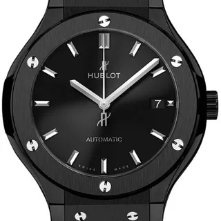 Hublot Classic Fusion 45, 42, 38, 33  565.CM.1470.RX 38mm Black ceramic Black