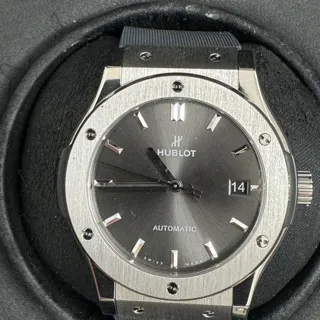 Hublot Classic Fusion 511.NX.7071.LR 45mm Titanium Gray