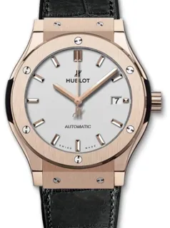 Hublot Classic Fusion 511.OX.2611.LR 45mm Yellow gold White