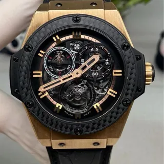 Hublot King Power 704.OQ.1138.GR Rose gold Skeletonized