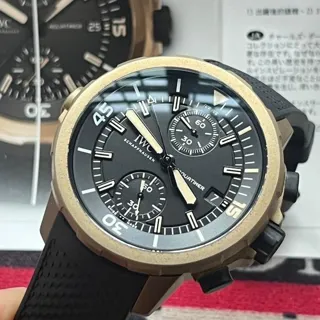 IWC Aquatimer Chronograph IW379503 44mm Bronze Black