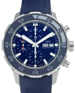 IWC Aquatimer IW376711 45.5mm Stainless steel Blue